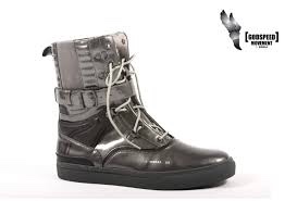 RARE SIZE 8.5 , BRAND NEW IN BOX Godspeed Movement® Ultra High Top Combat Boots, color Grey/black