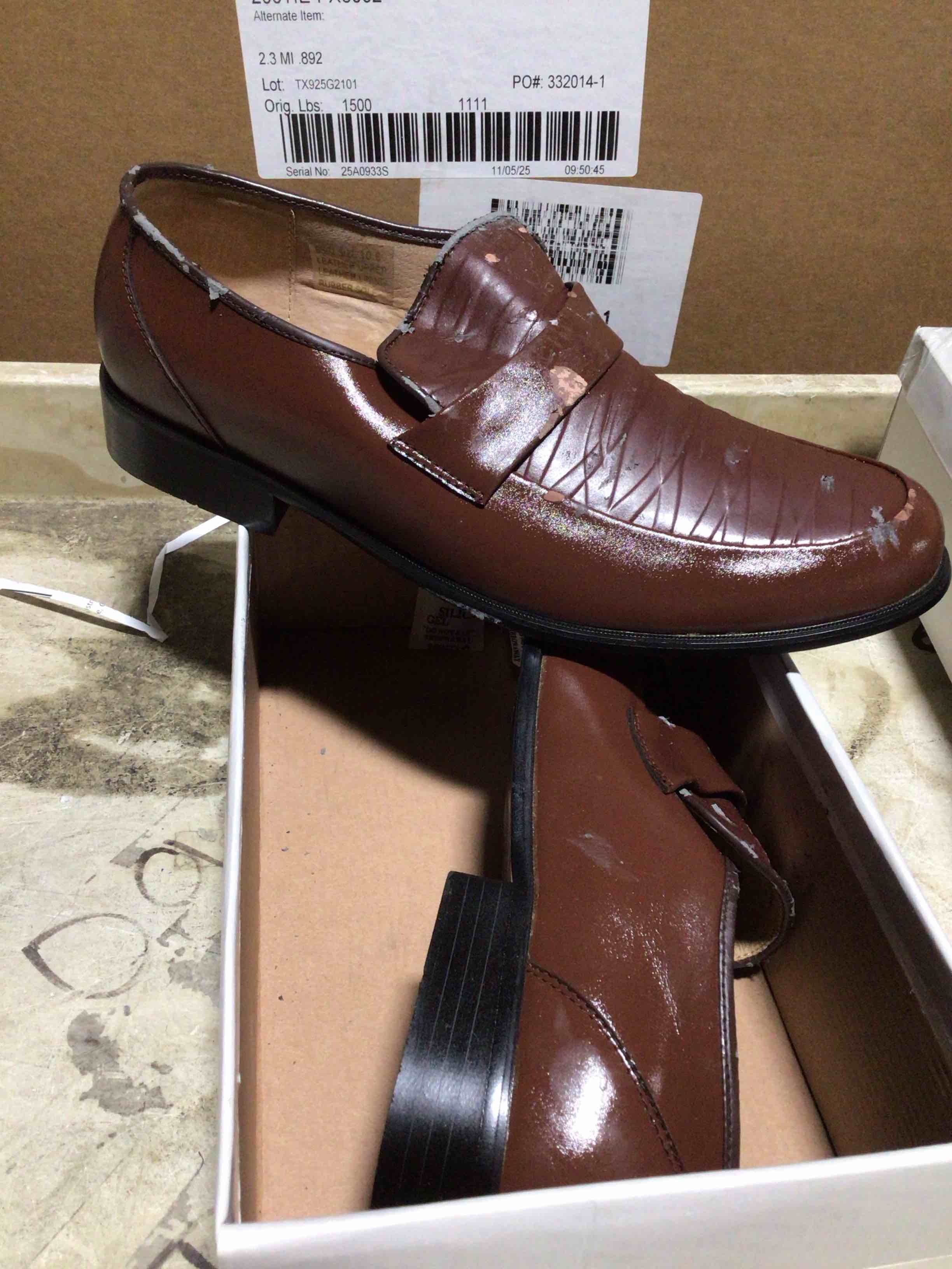 climate-x movement style b502 shoes men size 12, color: brown 