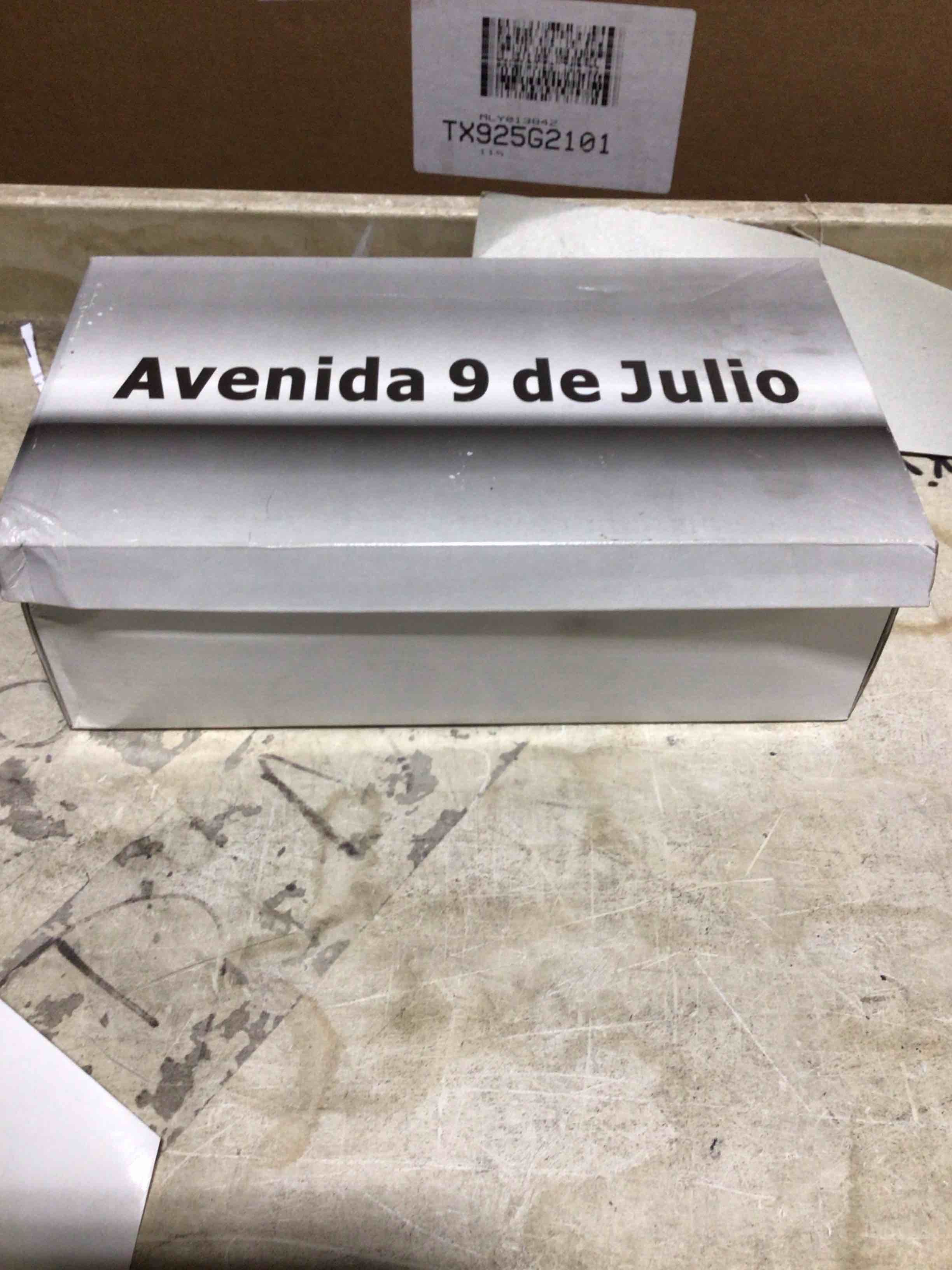 avenida 9 de julio style 423/456, shoes women black , size 40