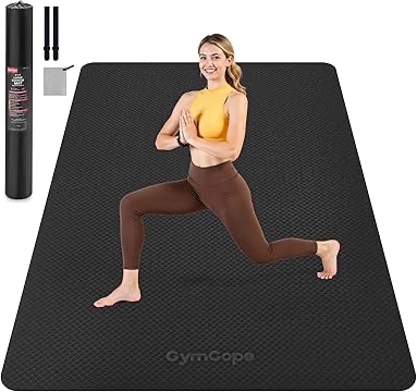 GEM8607BKUS Gymcope YOGA MAT (BLACK) 14KGS 30.8LBS
