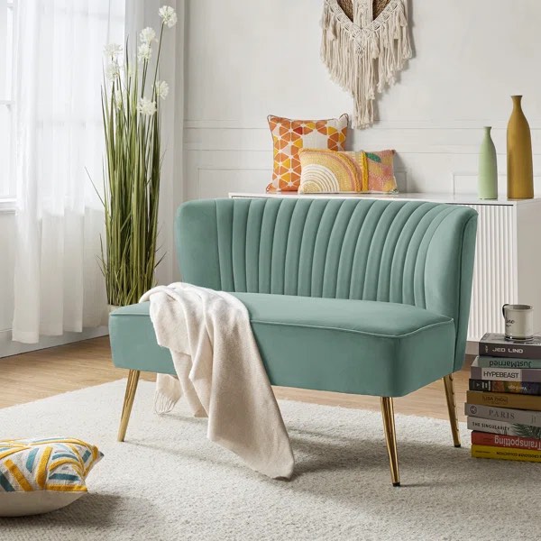 SFM0140-SAGE MONICA LOVESEAT 