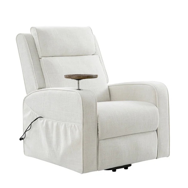 (incomplete, box 2 of 2) RCXR1091D-IVY-FB DARRELL LIFT ASSIST POWER RECLINER- IVORY