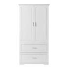 WX25204-2060A-01 WOODEN CABINET WHITE,  148.6 x 59.5 x 20 cm