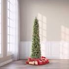 7 foot  pre lit Shelton cashmere fir Christmas tree