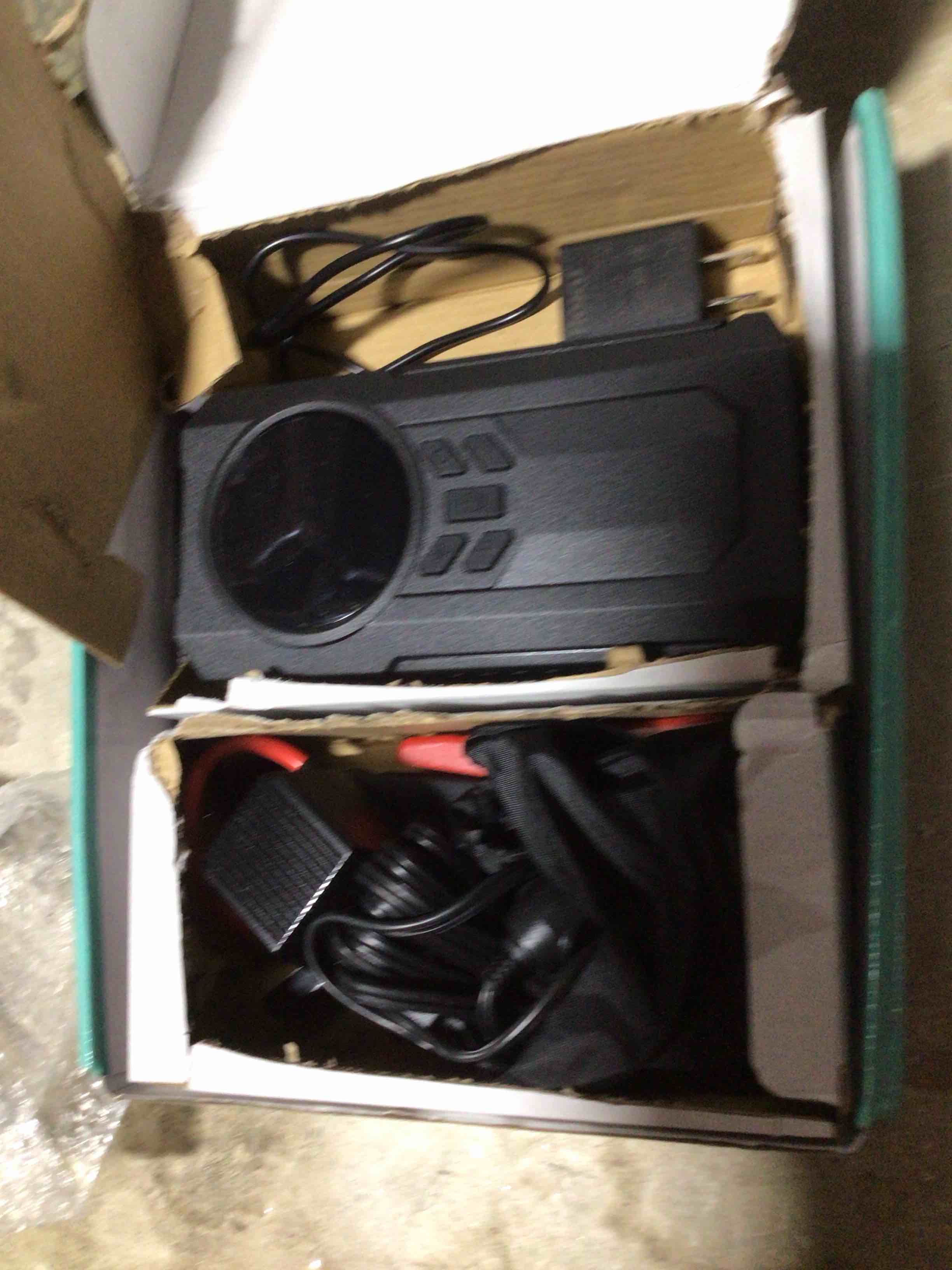 Condition photo showing As Is for JN-088 Portable Air Pump/multifunctional Four-in-one/large-capacity Battery 60W