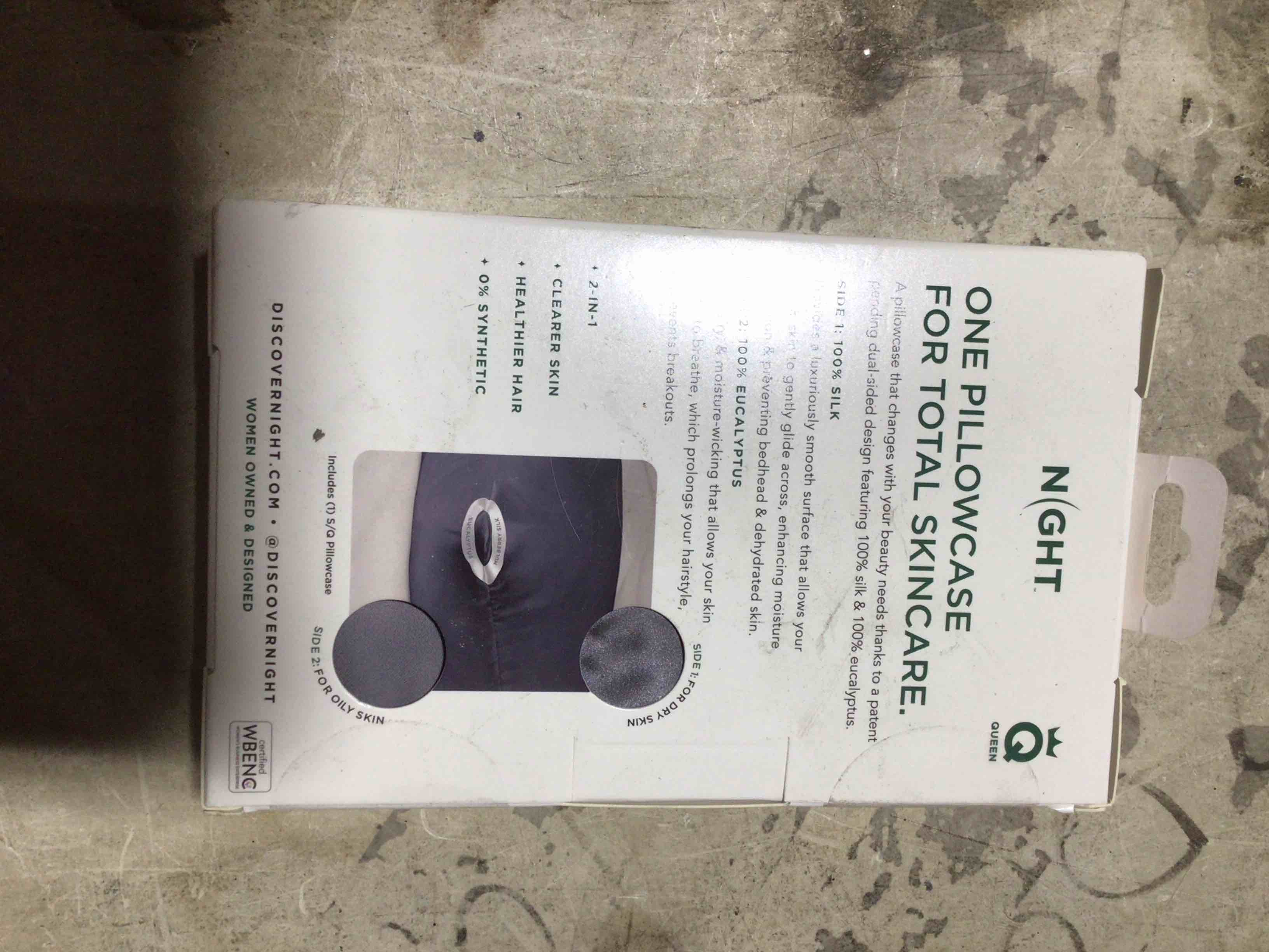 Condition photo showing Good Condition for 2 Pack Satin Queen Silk Pillowcase,Grey