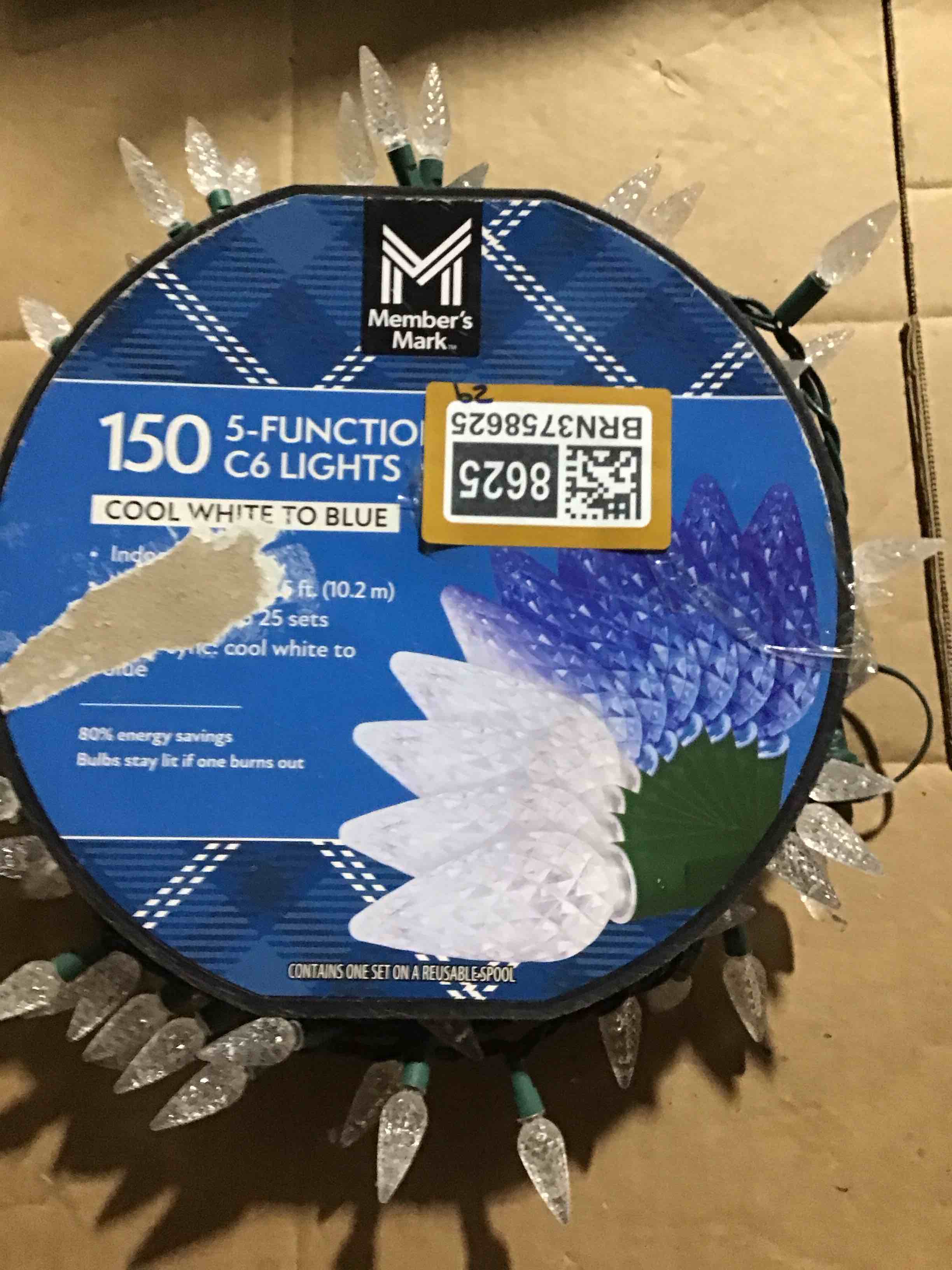 awq 200led 66 ft c6 christmas string lights plug in fairy twinkle string lights 8 modes timer function waterproof extendable for indoor outdoor wedding party christmas decoration (200, white)