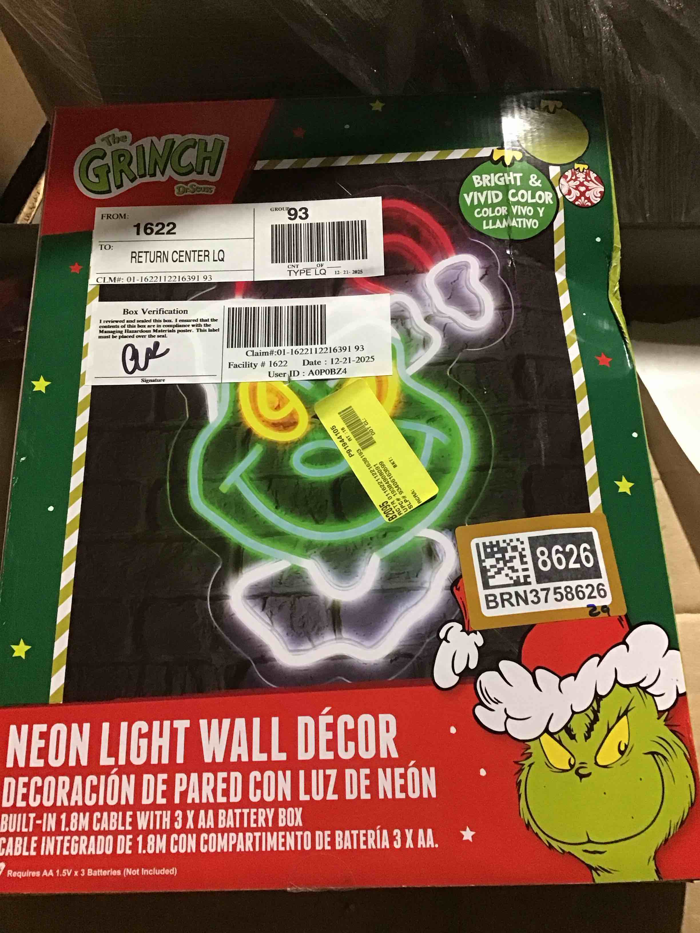 Christmas Neon Sign Cartoon Christmas Neon Light Sign immable LED Signs for Wall Light Up Signs for Home Party Neon Wall Light Decor Xmas Gift