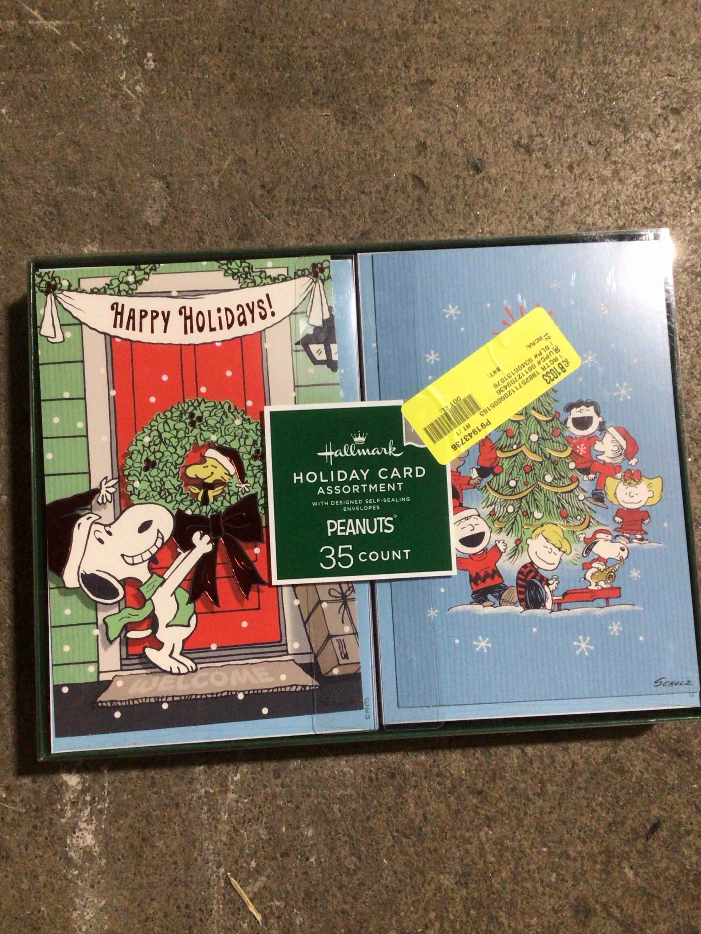 Condition photo showing New/Like New for Hallmark Assorted Holiday Christmas Cards, 35 pk.
