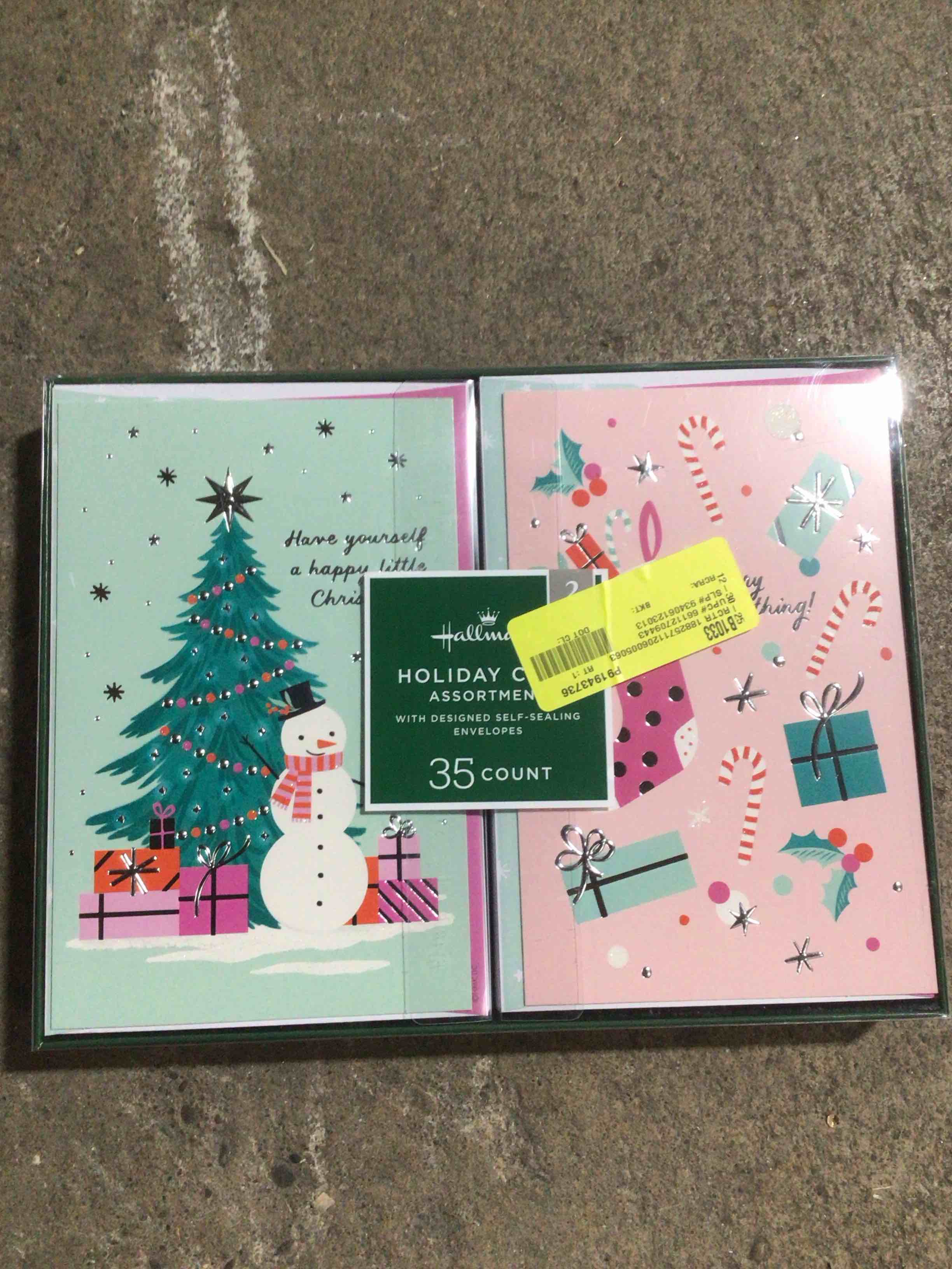 Condition photo showing New/Like New for Hallmark Assorted Holiday Christmas Cards, 35 pk.
