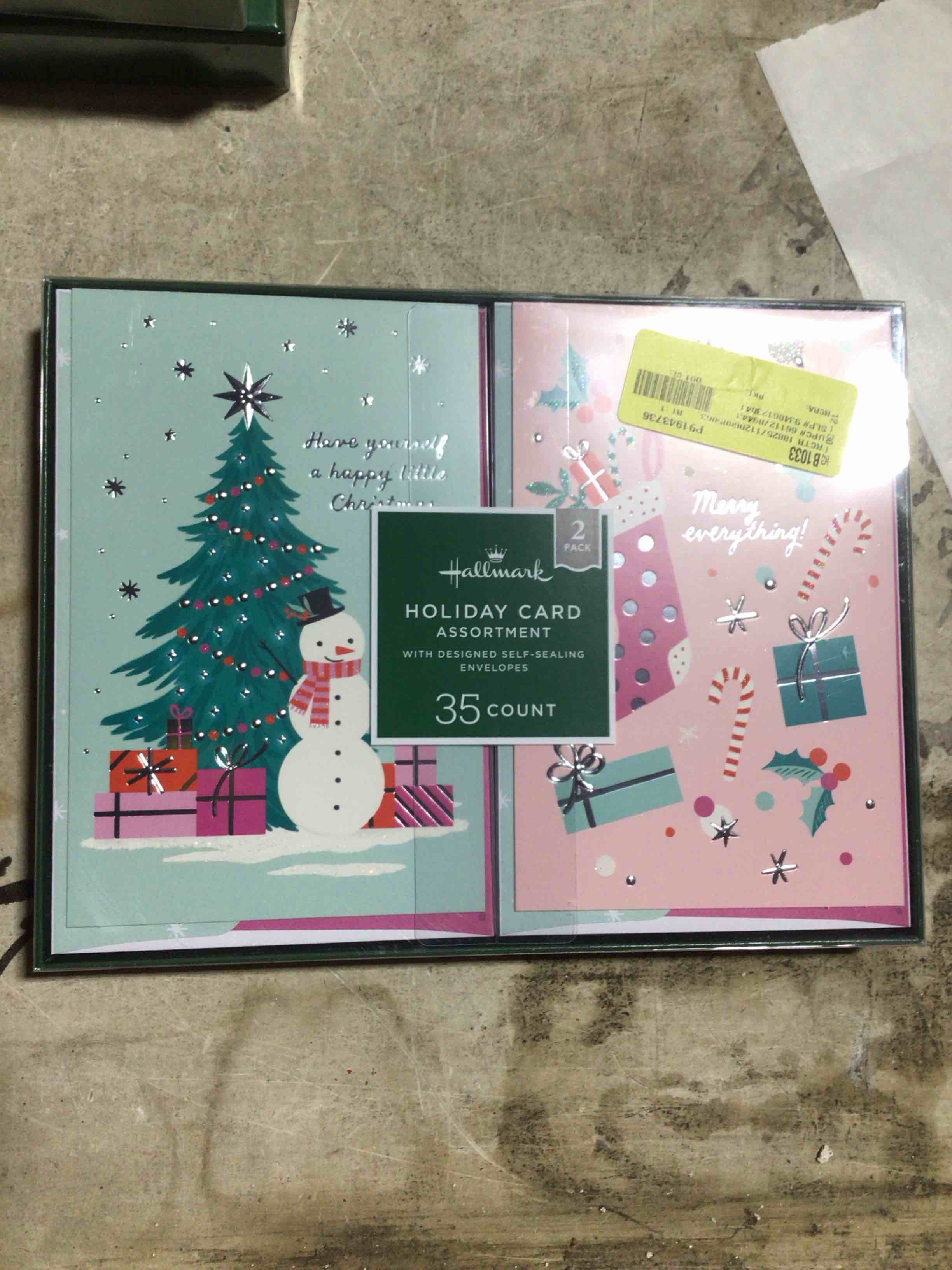 Hallmark Assorted Holiday Christmas Cards, 35 pk