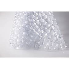 Dependable Industries Inc. Essentials Velvet Grass Bathmat Textured Spa Quality Foot Scrubber Bathroom Tub & Bath Mat Anti-Slip