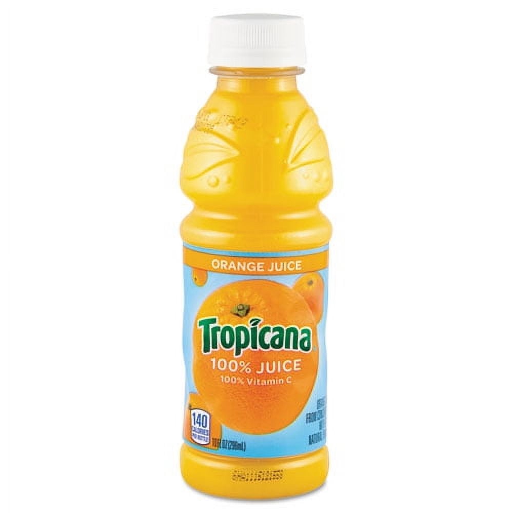 (BB: feb/22/2026) 100% Juice, Orange, 10oz Bottle, 24/carton | Bundle of 5 Cartons