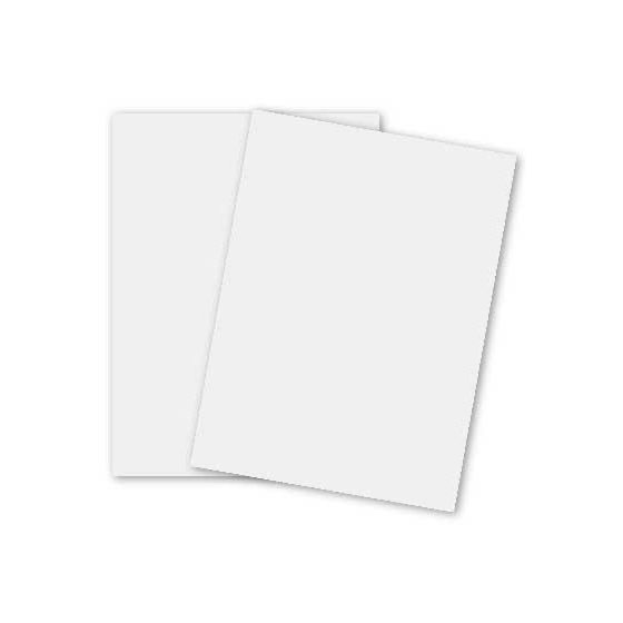 Card WHITE Card Stock Paper   papier-mâché a cartes - 8/2 x11 in - 250 6 pack ) 