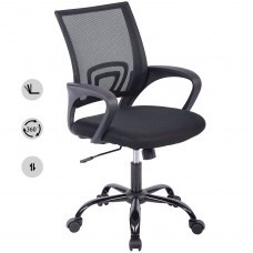 dy-yz01-bl-bl office chair, black