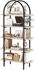 pg-02bs044a-byd03 bookshelf 5tier, black, 101 x 73 x 17 cm