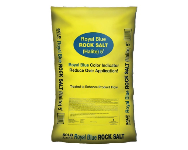 Royal Blue Halite Rock Salt 50 Lbs Bag