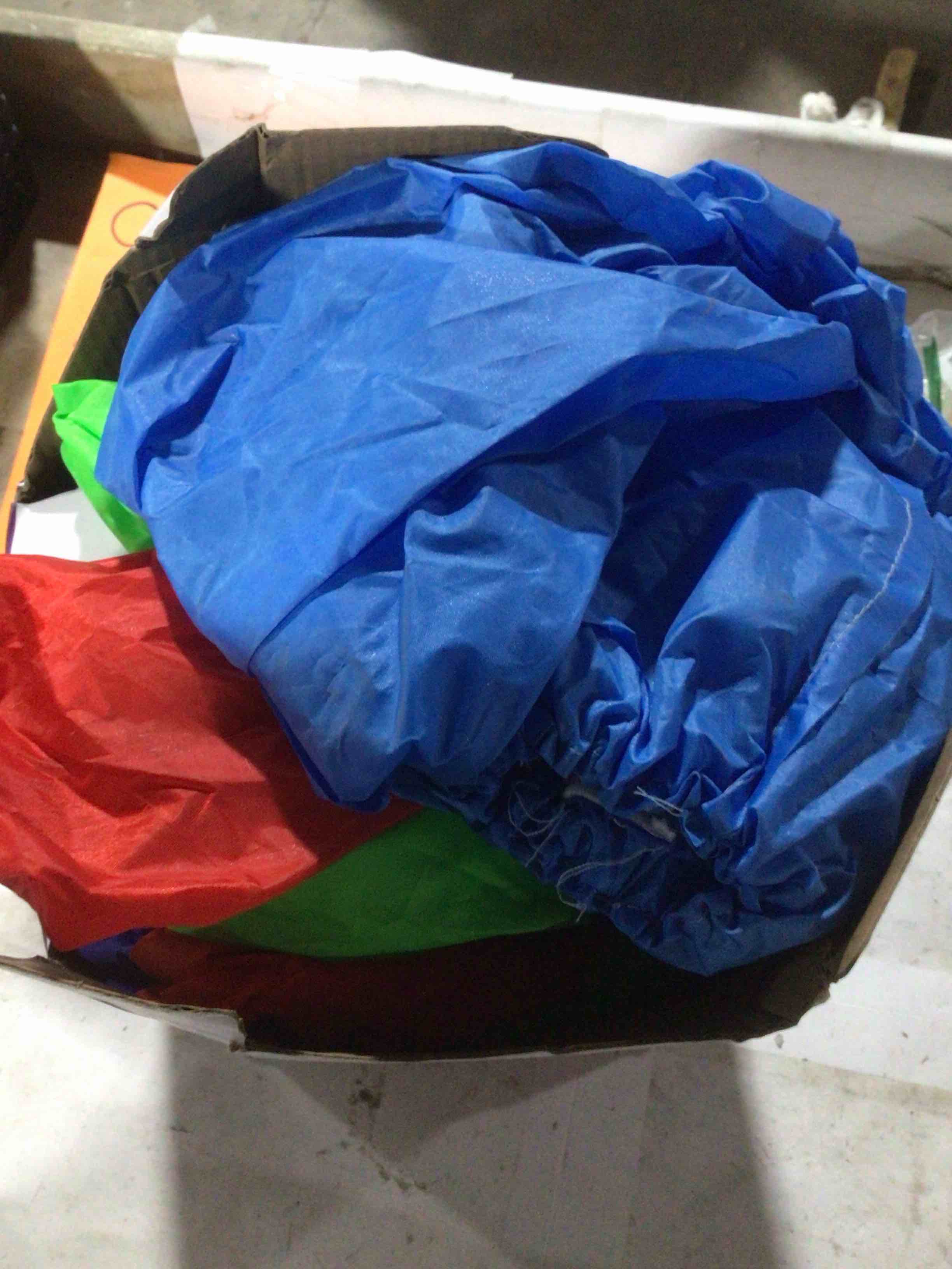Condition photo showing As Is for Skirfy Inflatable Costume for Kid,Lights Up Funny Aliens Halloween Costumes,Boys Girls Blows Up Costume,Aliens Abduction Cosplay for Kids 6-8 8-10,Halloween,Easter,Thanksgiving Cosplay Events Party