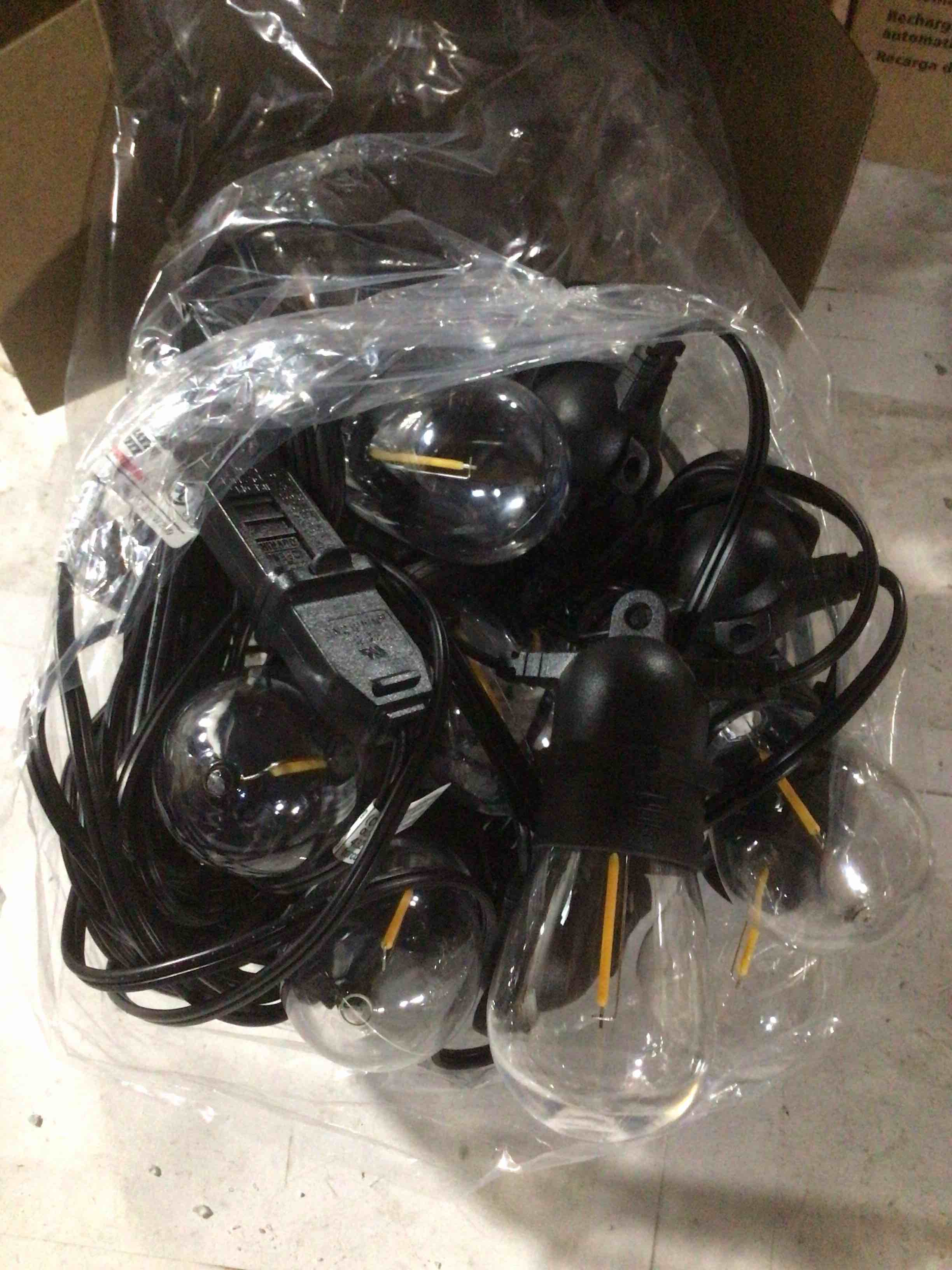 Condition photo showing Good Condition for Original Sourcing Solarera LED 48FT Warm White String Light Bulbs  Shatterproof 15 Pack