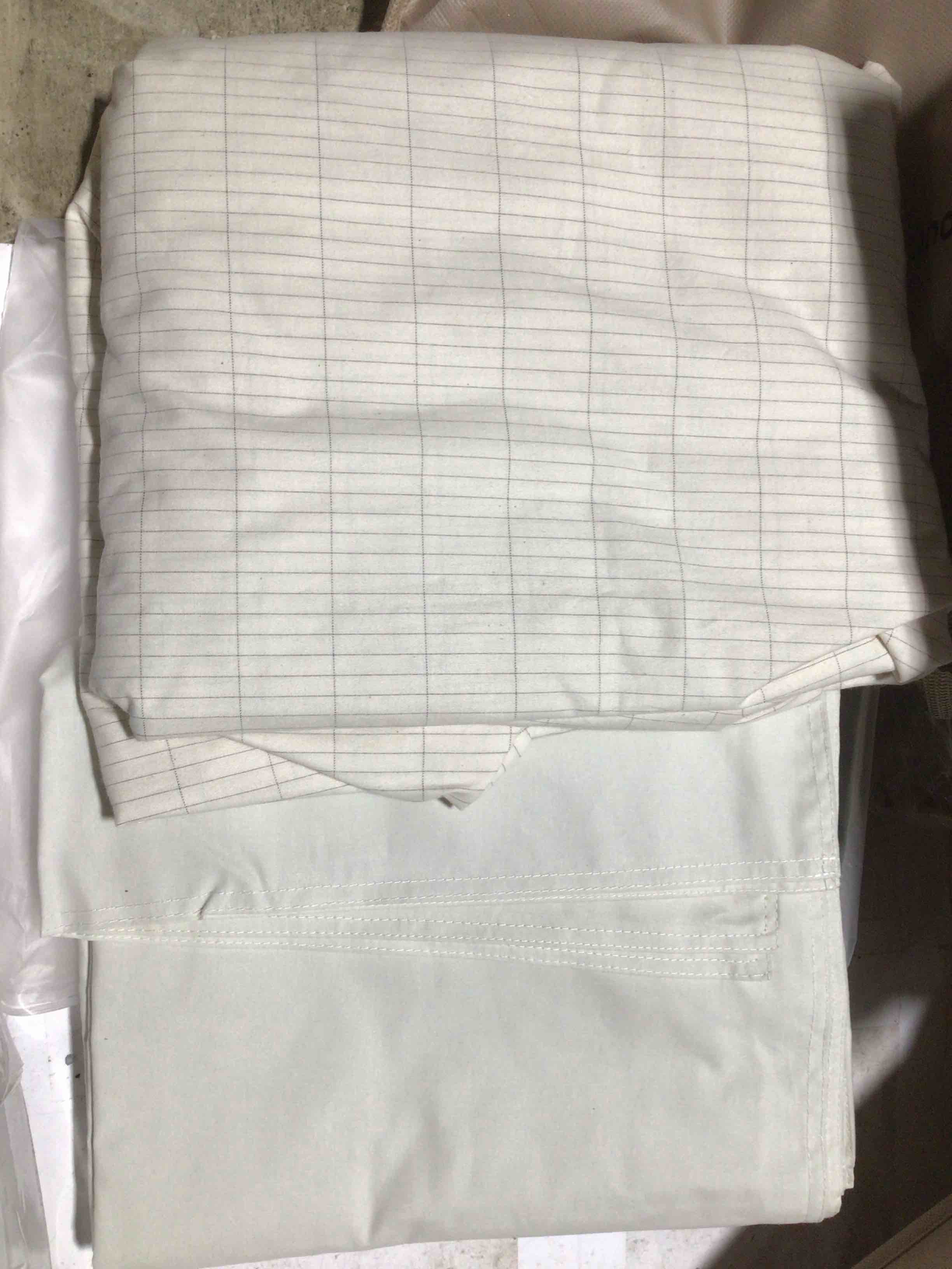 Condition photo showing New/Like New for HLLBLL® Grounding Bedding Sheet Set, Bed Sheets and Pillowcase Set, 90% Organic Cotton+10% Pure Silver Organic Fitted Grounded Sheet for Improved Sleep, Pain Relief (White, (99*203*38 cm))