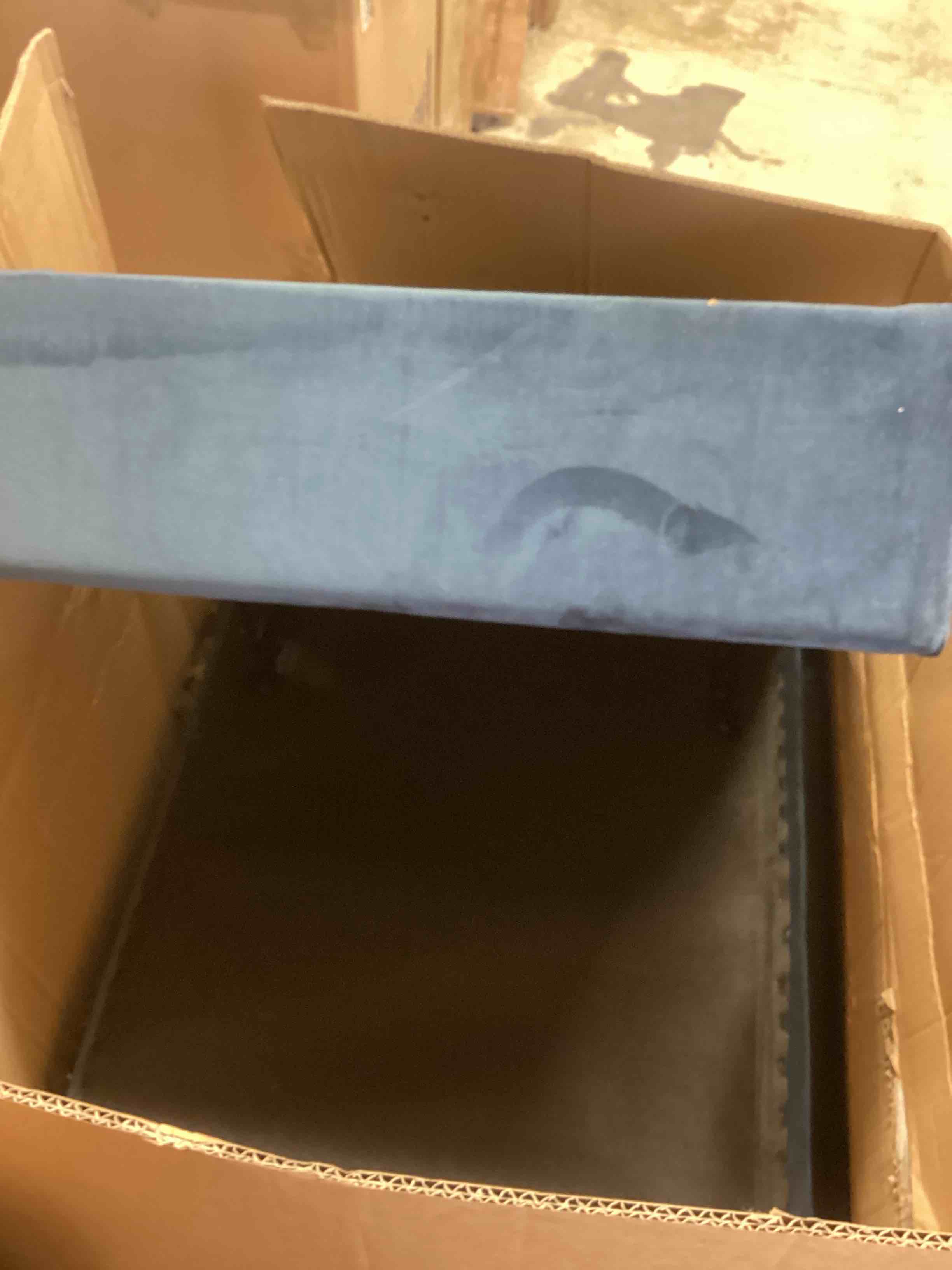 Condition photo showing Good Condition for belfin cloud modular sofa, blue (incomplete one box only)