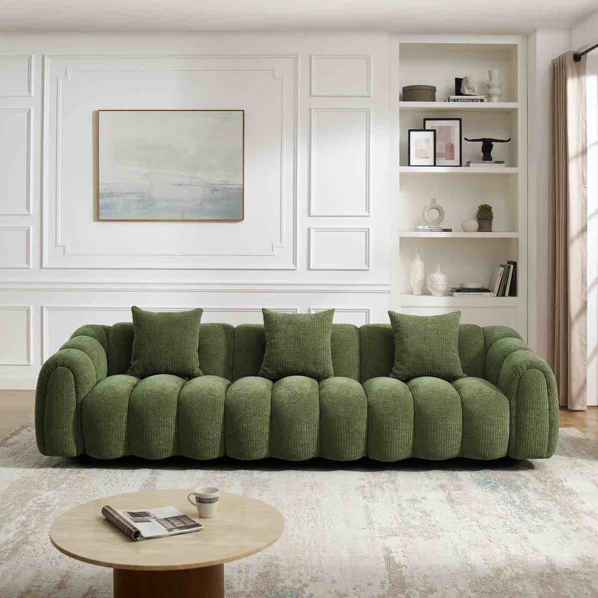 (*1 seat only*) Ollis Minimore Modern Style Modular Free Combination Winnie Sofa Type3