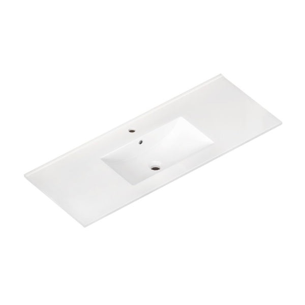 48 Inch Bathroom Vanity with Integrated Drop-In Sink Stain Resistant Easy Clean