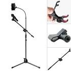 adjustable phone and microphone stand tripod designed for live broadcasting