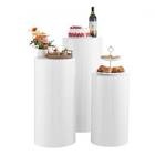 Wedding Flower Stand, 3PCS 23.62/29.53/35.43 inch Round Cylinder