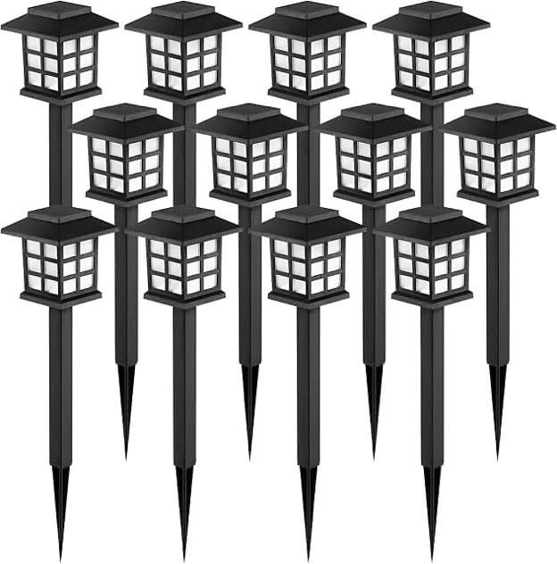 outdoor solar lights 24pcs