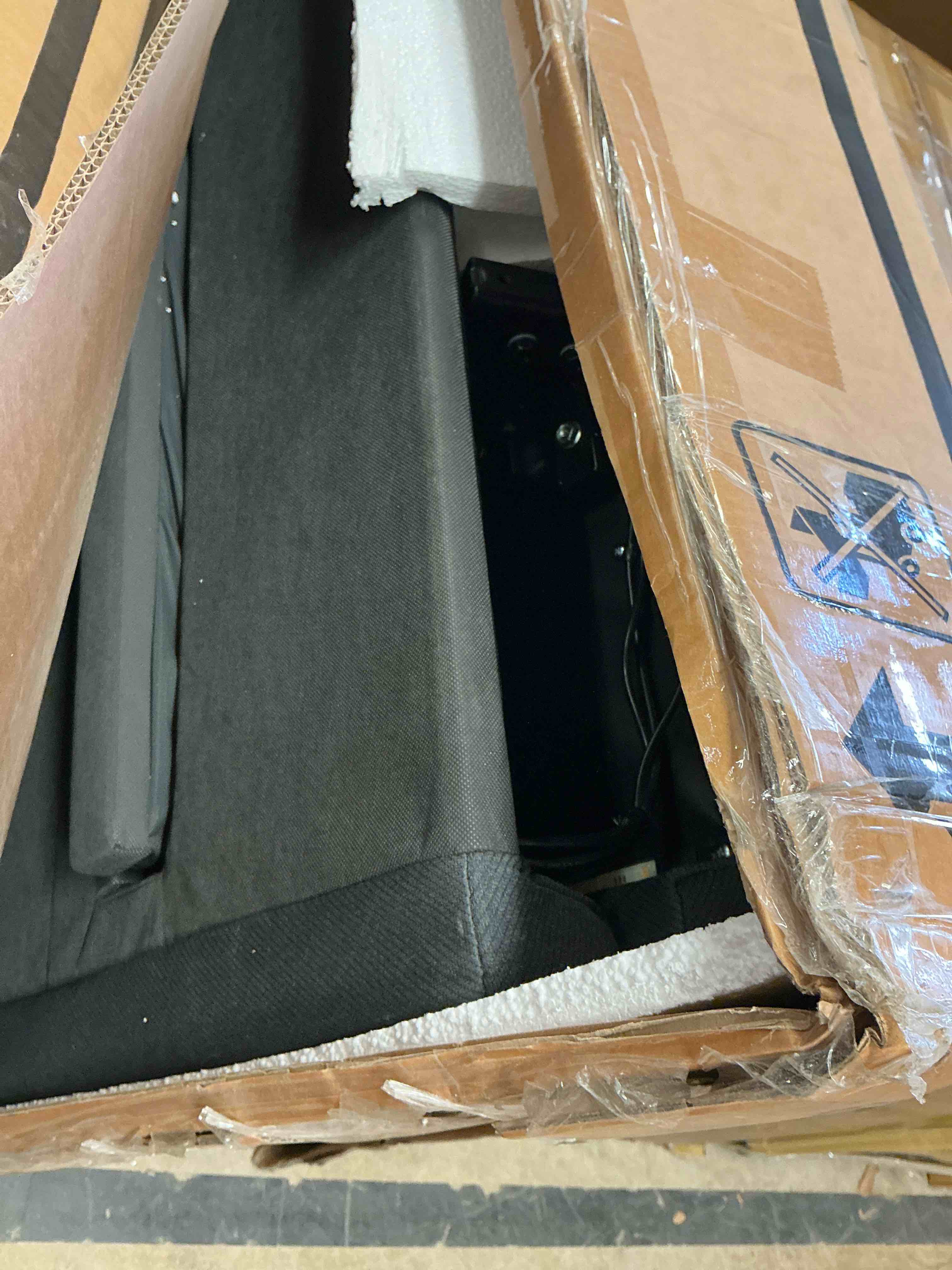 Condition photo showing As Is for tempur ergo king smart base