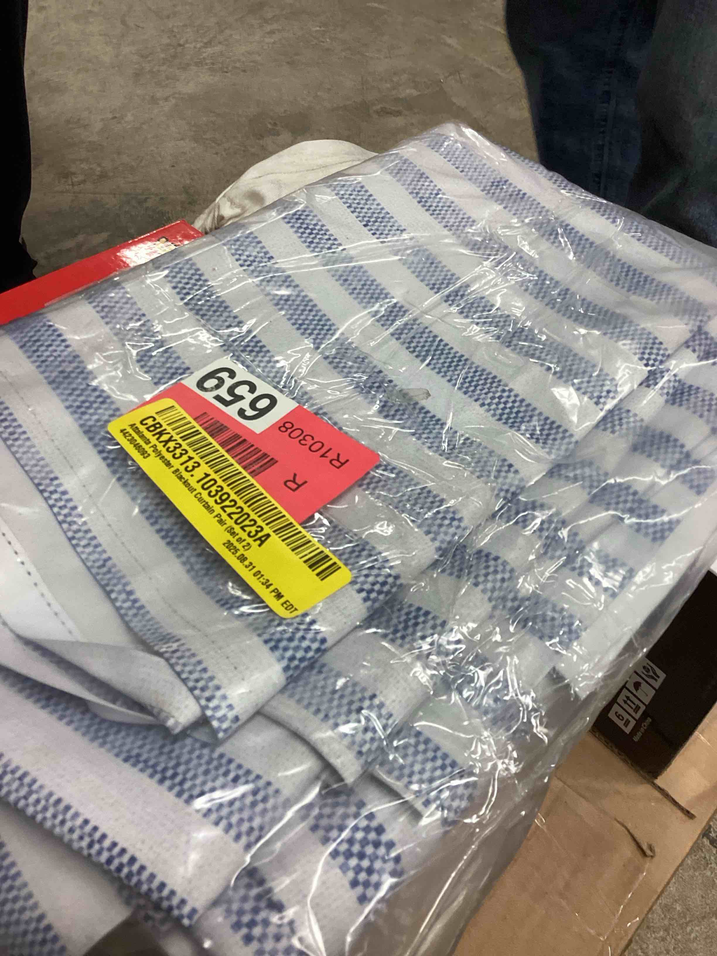 Condition photo showing Good Condition for attalanta blackout curtain pair (set of 2) by longshore tides