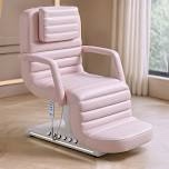 electric massage bed with adjustable height, backrest & leg rest, professional massage table with remote & foot control, led buttons by advwin(incomplete box 1 of 2) 