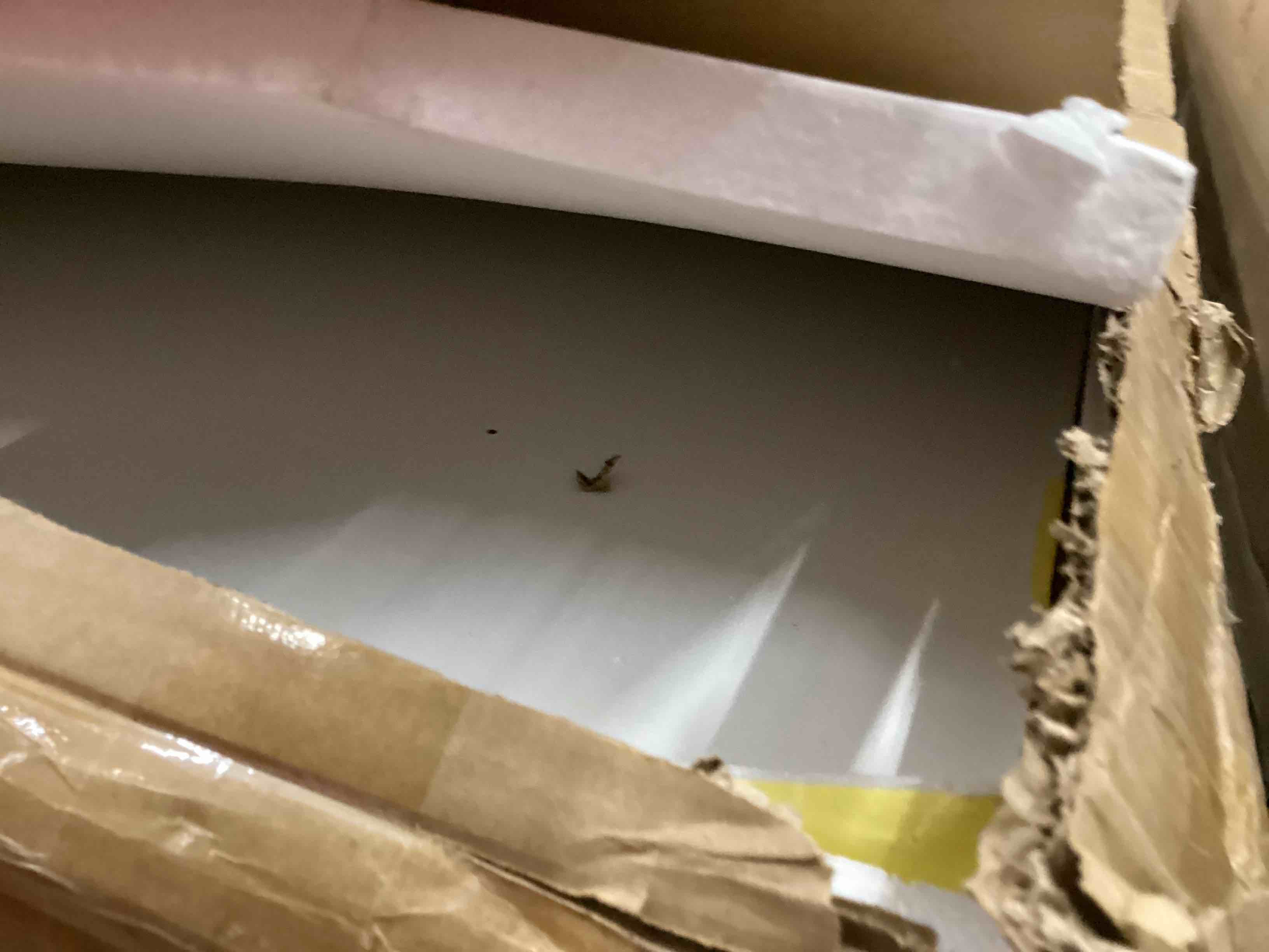 Condition photo showing As Is for niaja 63'' flip-top nesting mobile training table by inbox zero ( only  top) 