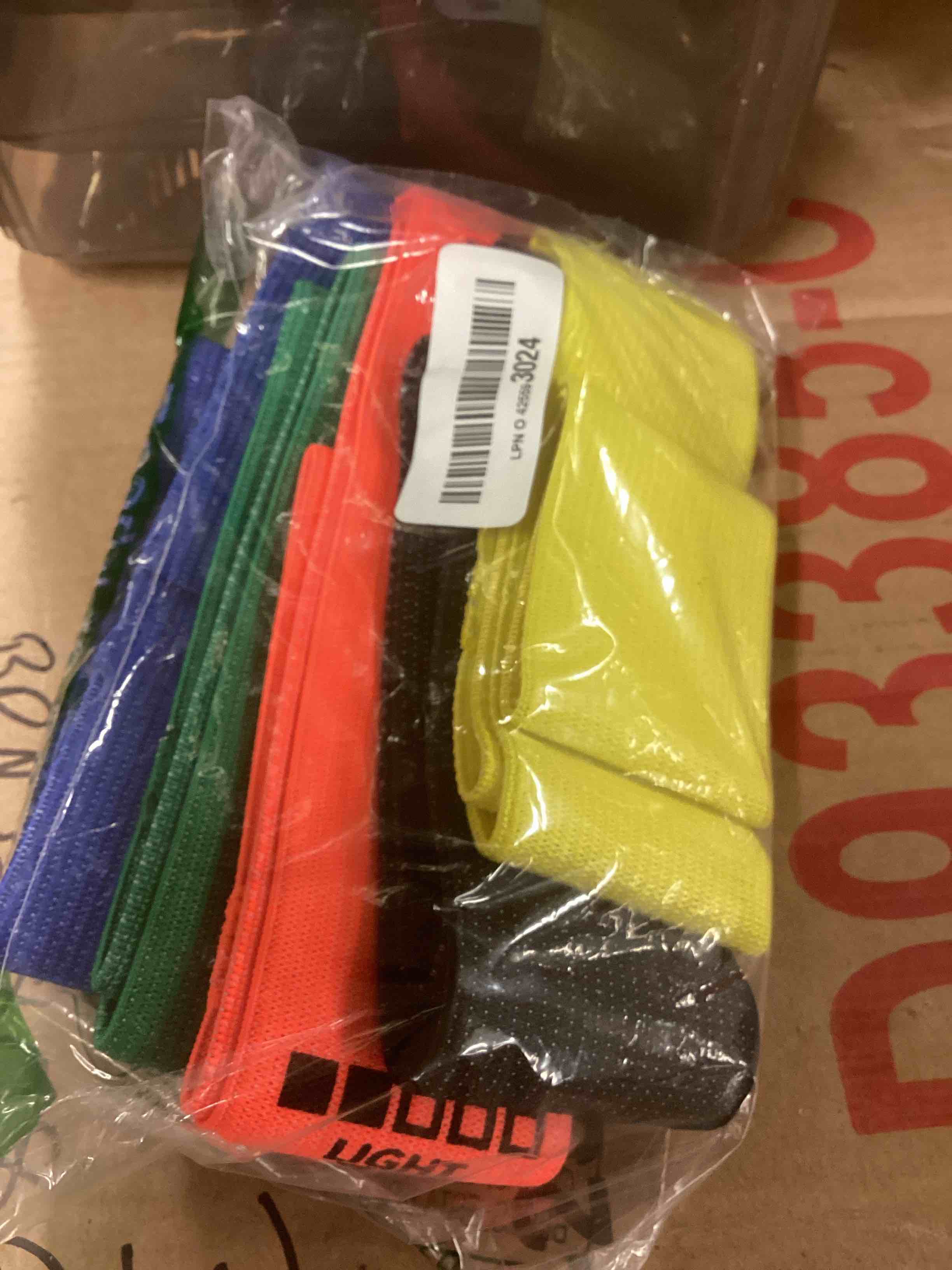 Condition photo showing New/Like New for tribe lifting fabric resistance bands for glutes & legs | 5 fabric workout bands set | thick booty bands for squats, lunges, hip training, physical therapy & home workouts multicolor