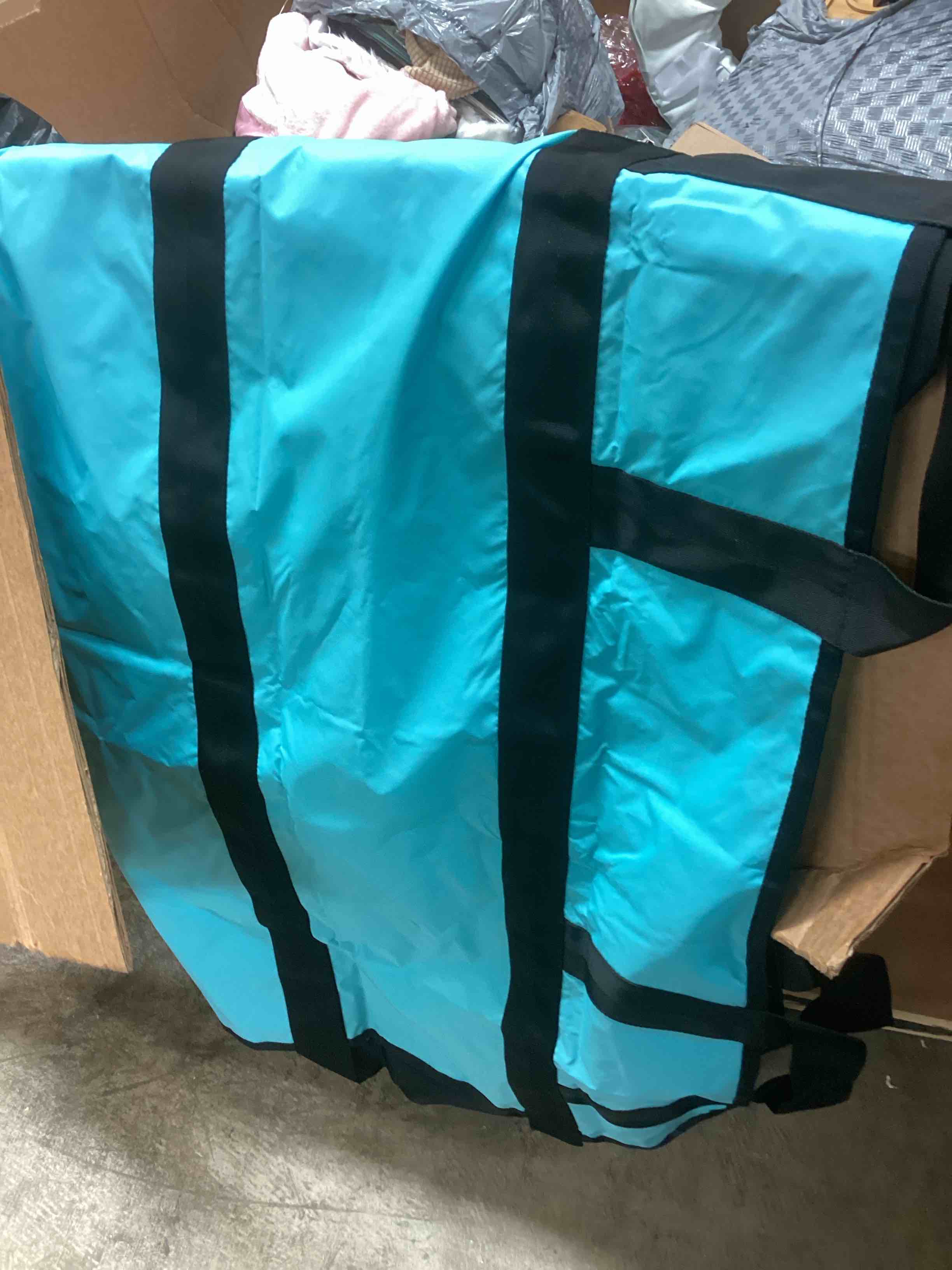 Condition photo showing New/Like New for positioning bed pad with reinforced handles 48" x 40" patient transfer sheet aid assistant for body lifting, turning, repositioning, for elderly, incontinence, caregiver, peacock blue