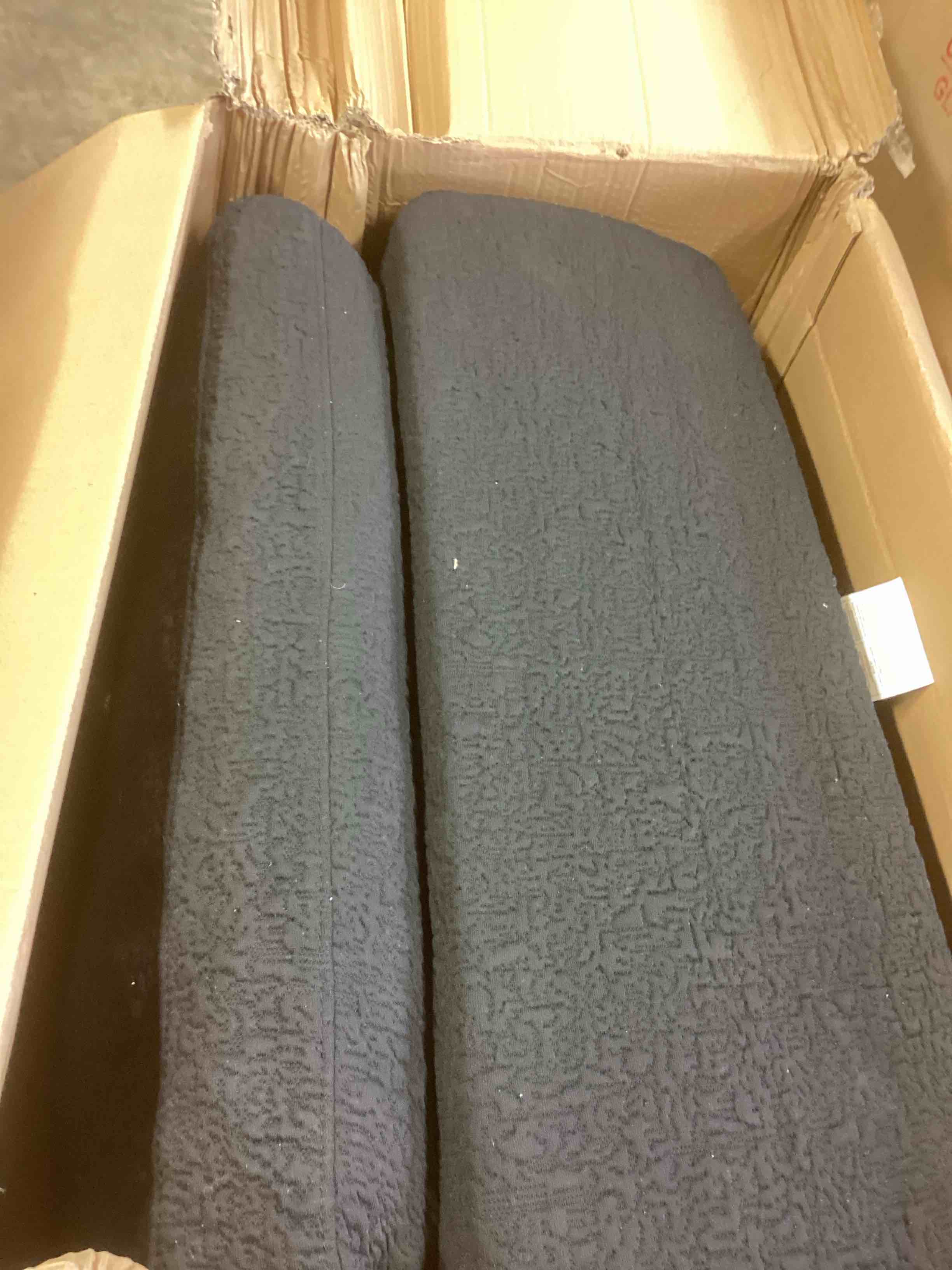 Condition photo showing Good Condition for cloud sectional couches for living room,convertible couch (incomplete one box only)
