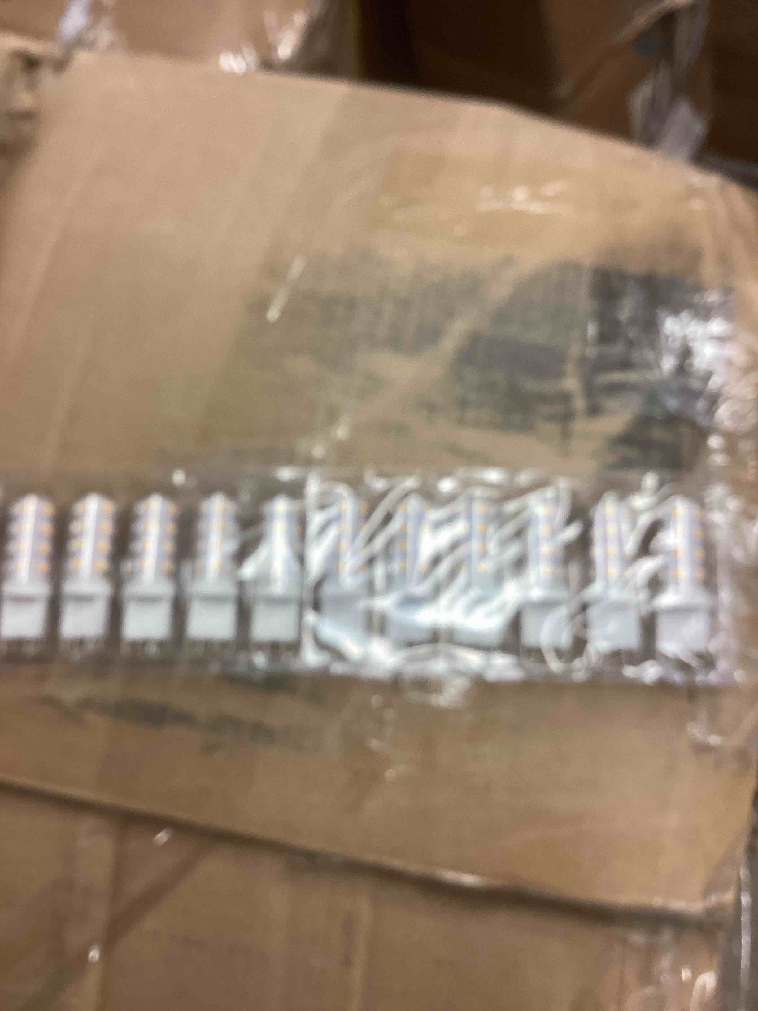 Condition photo showing New/Like New for g9 led bulb dimmable 4w, 40 watt t4 g9 lalogen equivalent, 2700k soft warm white, 120v no-licker, chandelier lighting 450lm (12 pack) 