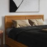 afi sophia adjustable modern twin wood bed light toffee