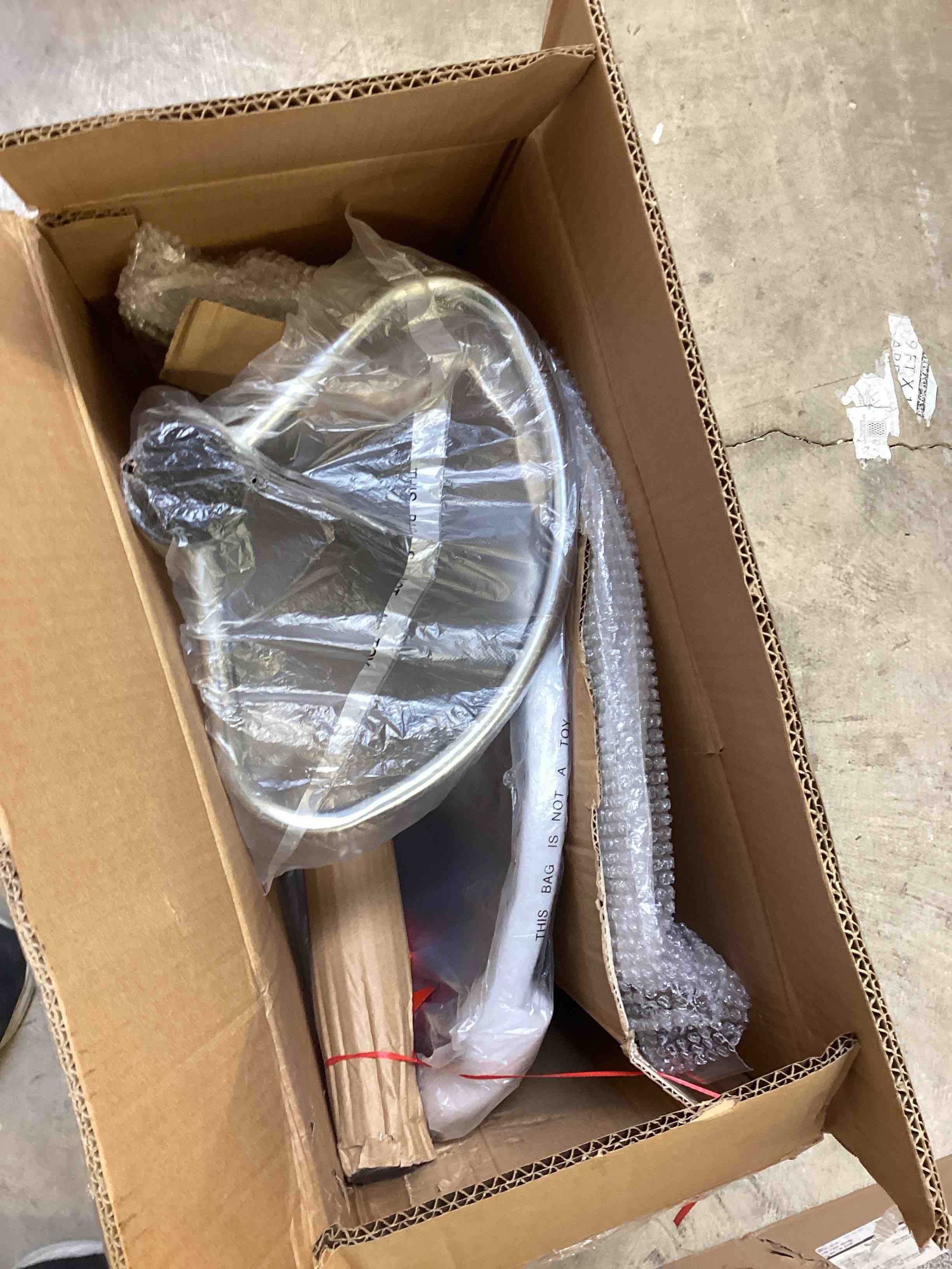 Condition photo showing New/Like New for lessmore clear bar stools, acrylic bar stools swivel, transparent bar stool, silver bar stool adjustable height, modern bar chairs for kitchen, dining room, silver