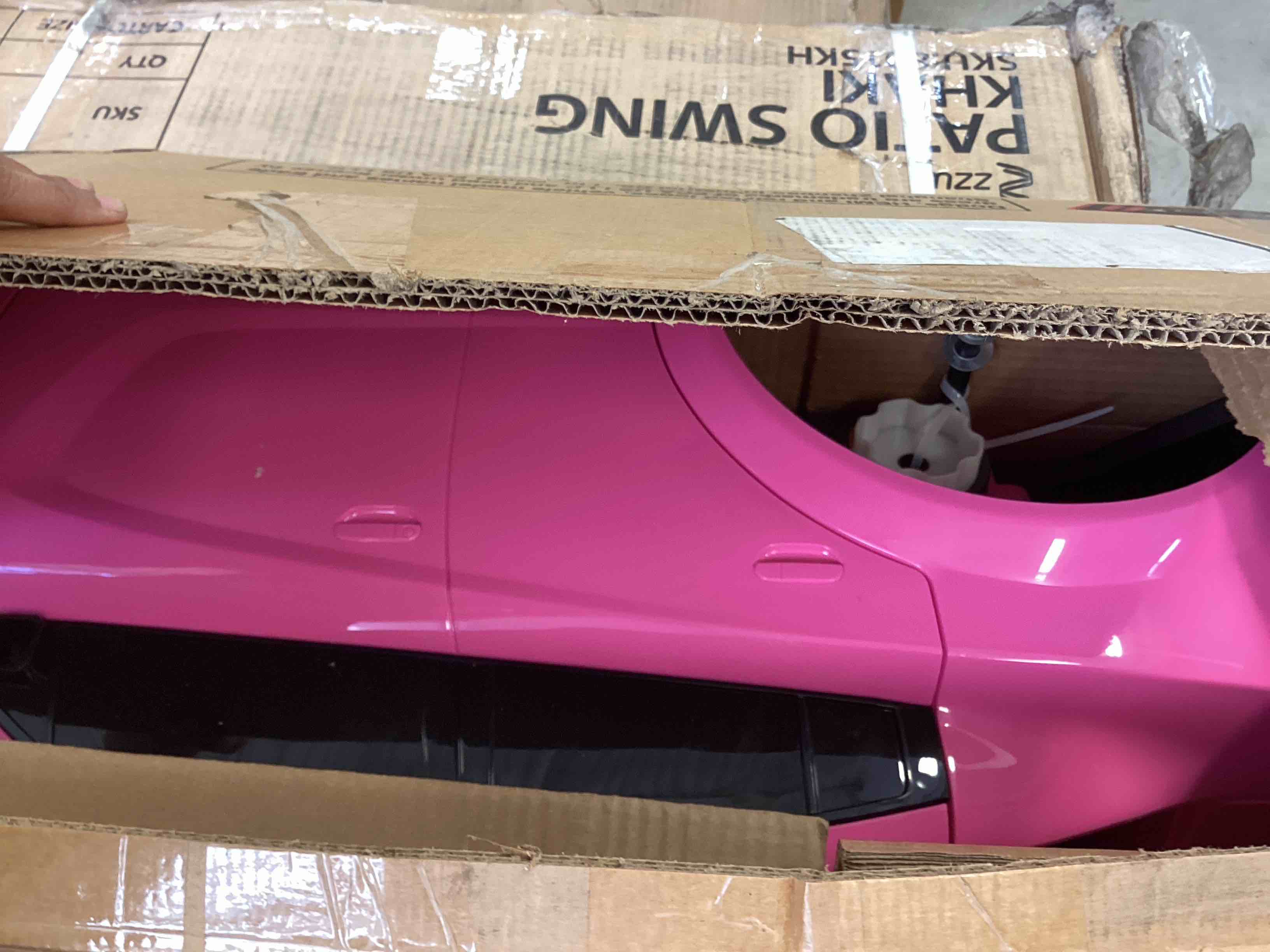 Condition photo showing Good Condition for dodge muscle electric vehicle children toy ride on cars pink