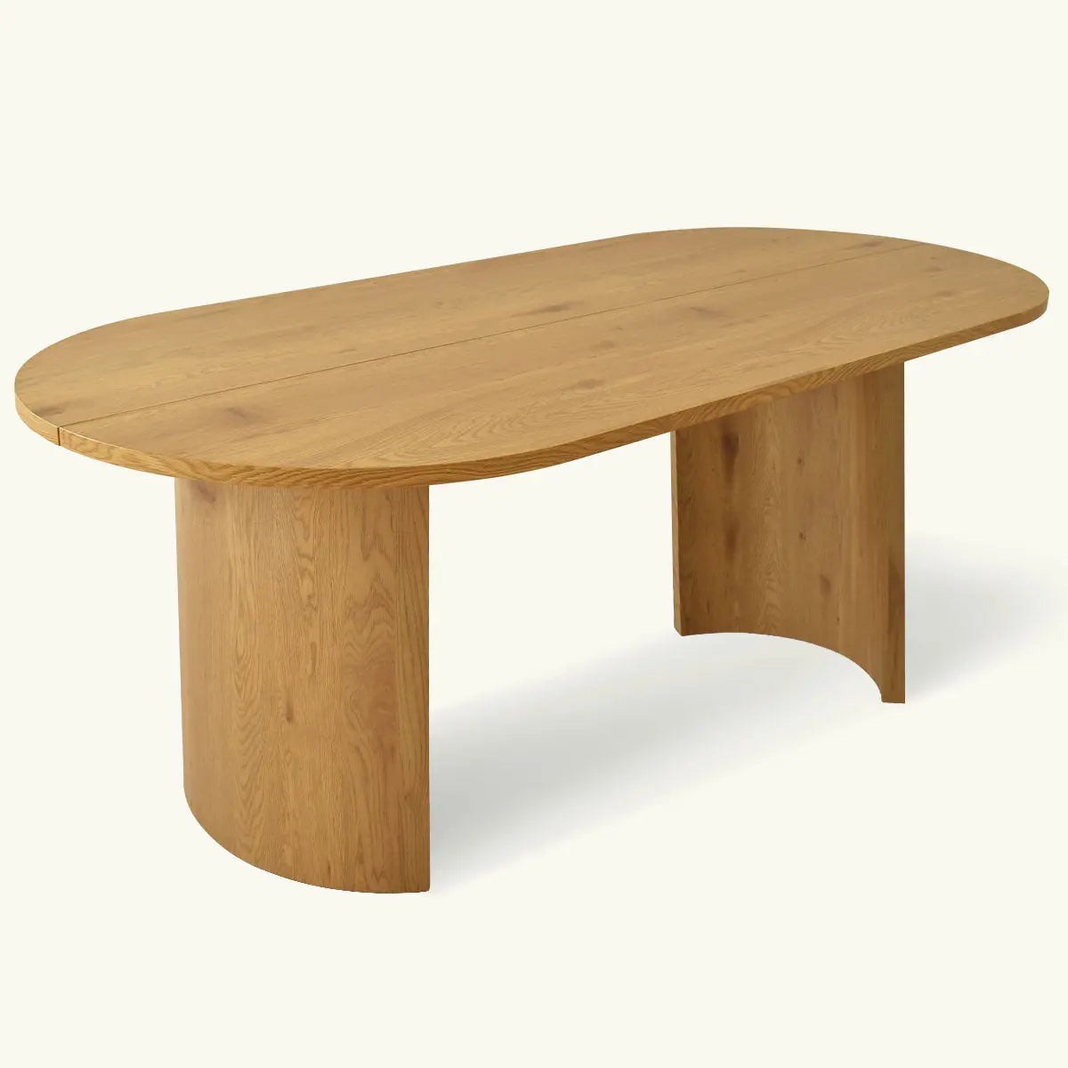  dwen 79" modern large oval dining table (incomplete only legs) 