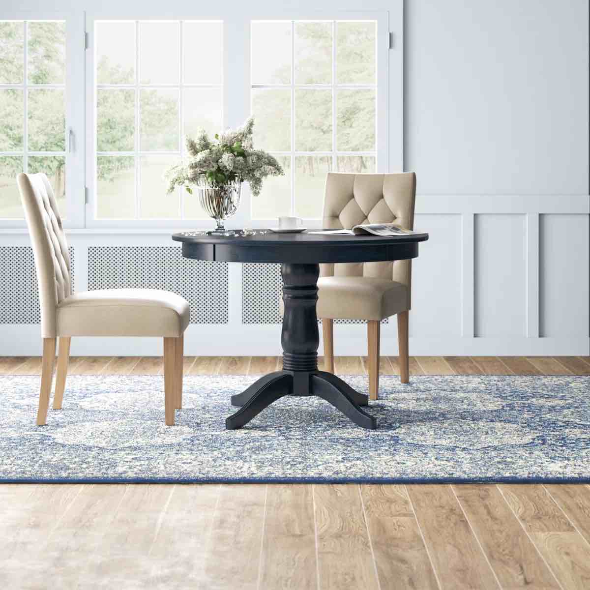 Alexa -Mae 42" round dining table top only (Top only, base not included)
