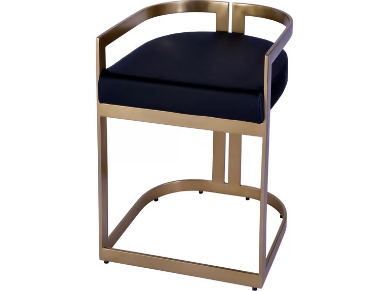 black bar stool
