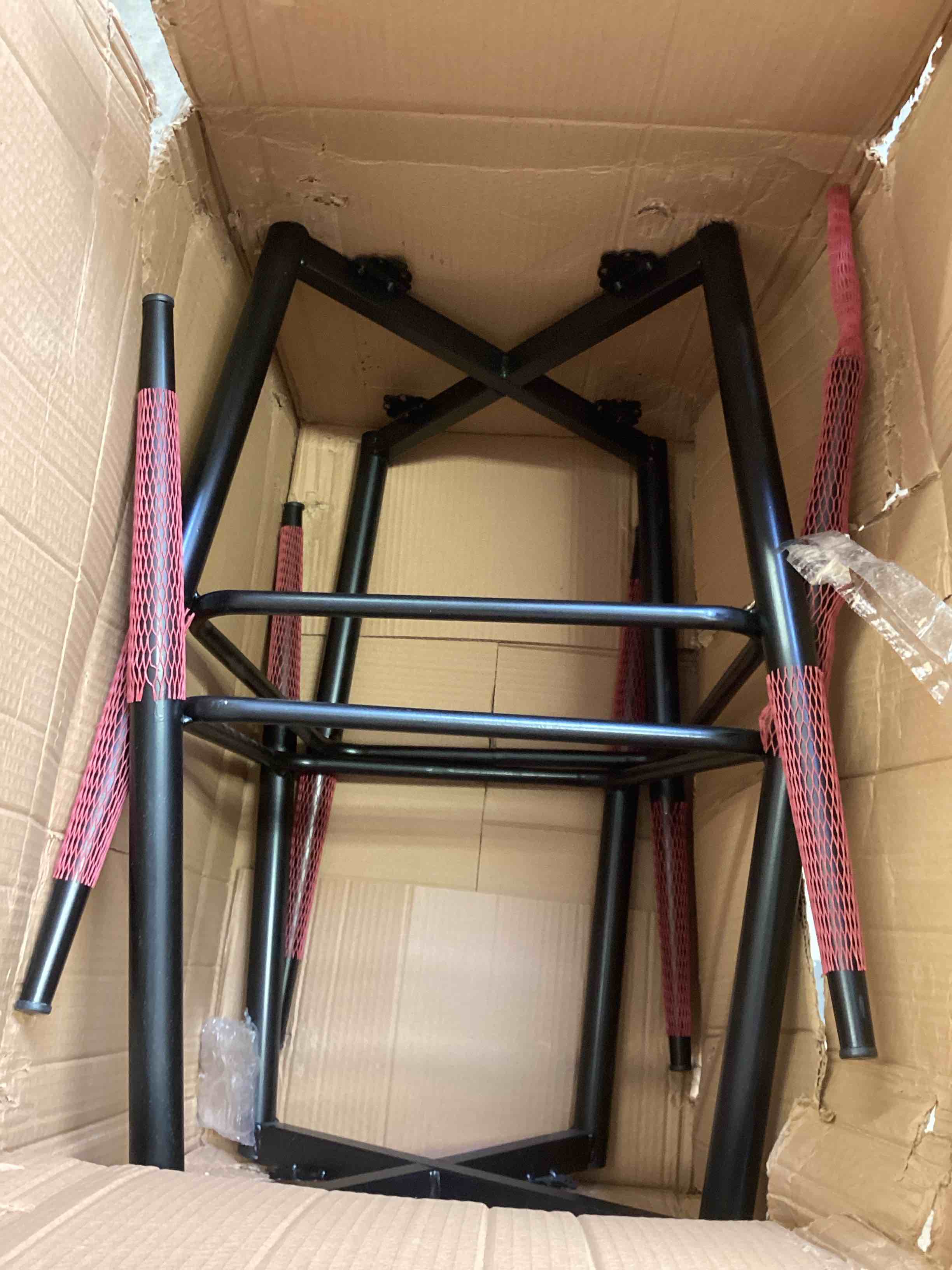 Condition photo showing Good Condition for metal bar stool base
