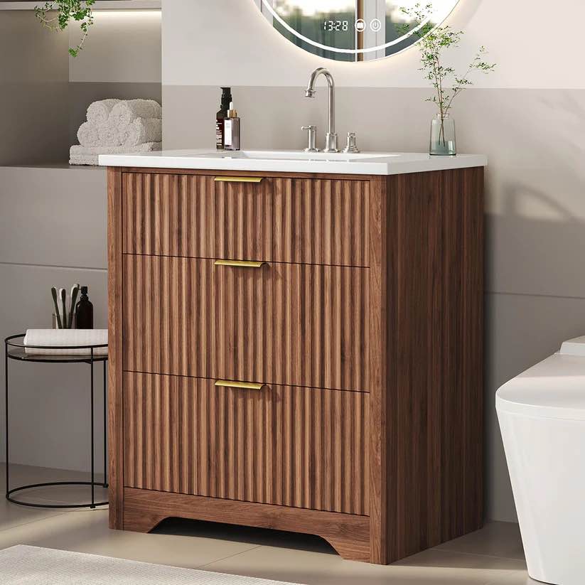 GARVEE Bathroom vanity with sink 