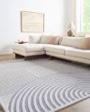 Rove Modern Geometric Area Rug For Living Room Rug