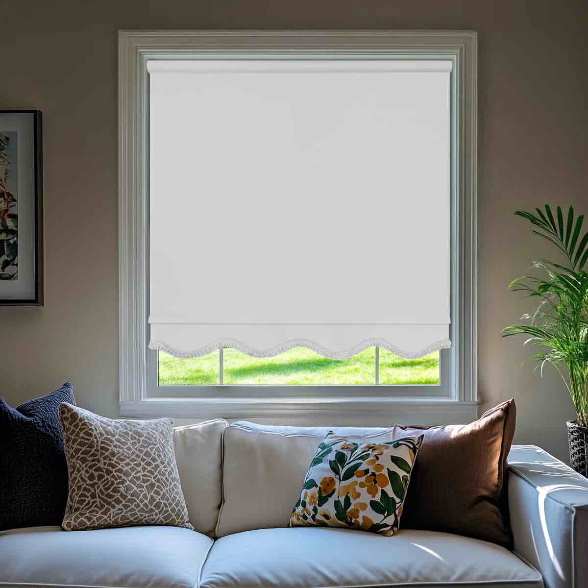 beaman cordless blackout window roller shade , 2 packs