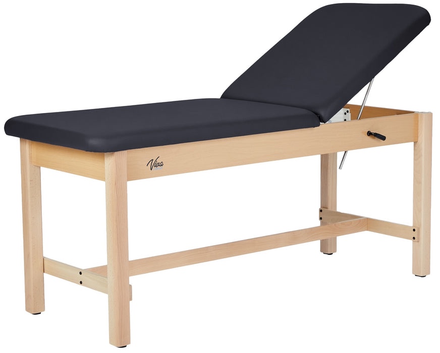 Aristo H-Brace Treatment Table w/ Adjustable Back & Antimicrobial Upholstery   Viva Comfort by Viva Comfort