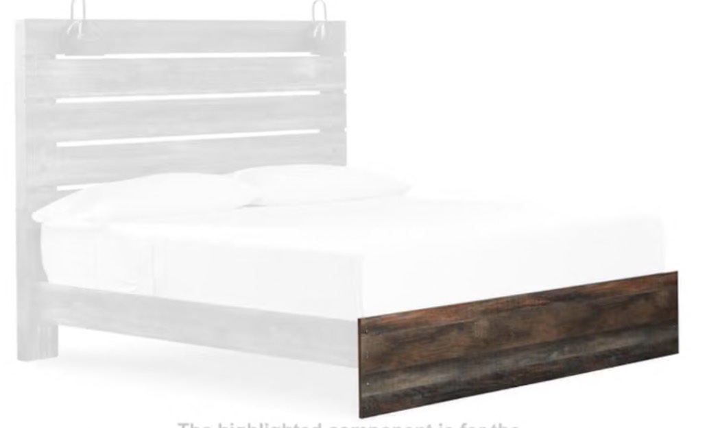 Drystan King Panel Footboard Signature Design By Ashley Drystan Multi Collection  
